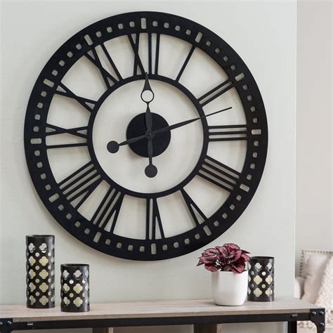 very large decorative wall clocks.